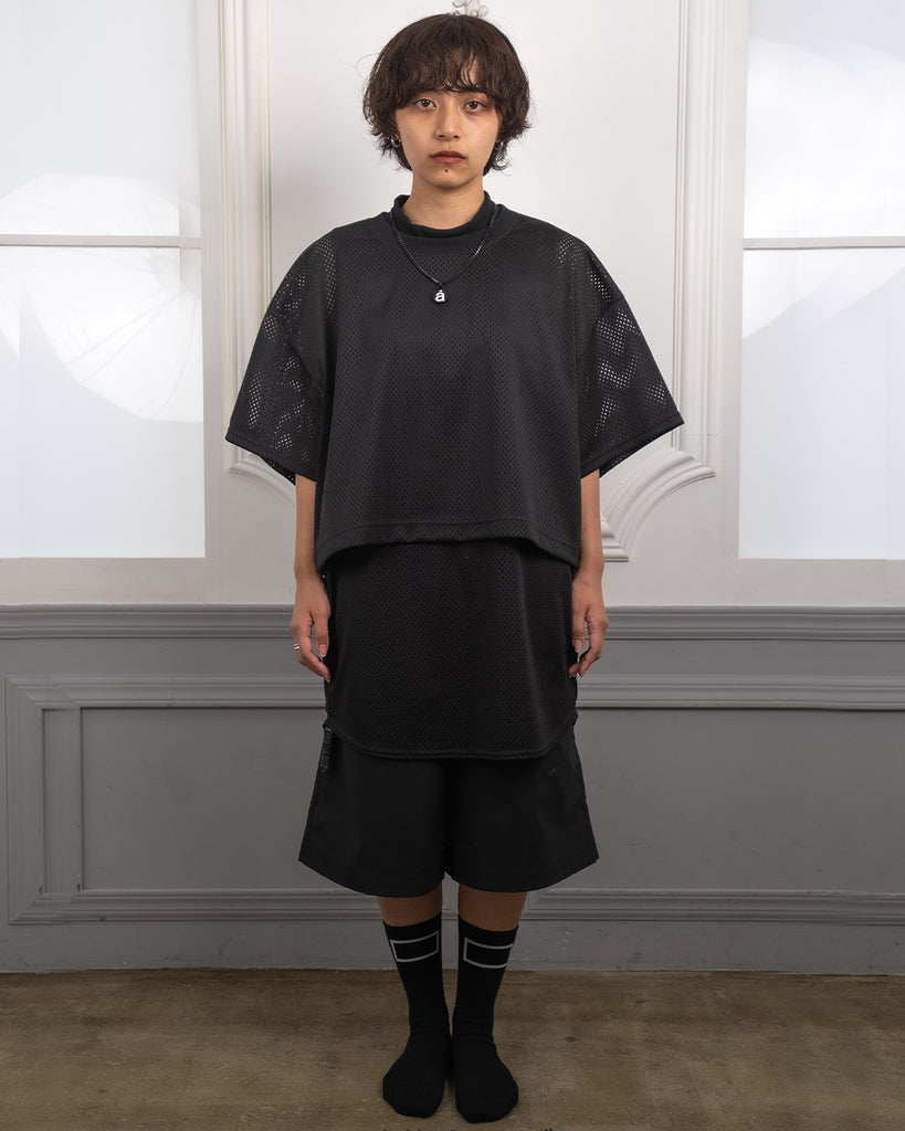 Mesh Air Cropped T-shirt