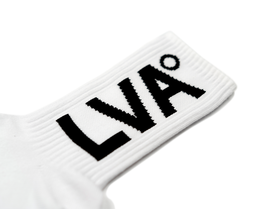 LVA°  SOCKS White / arvale°